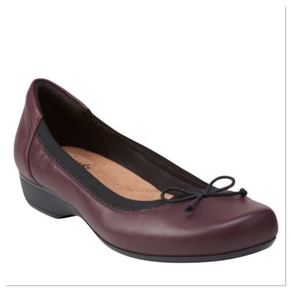 Clarks Blanche Nora Ballet Flats size 10